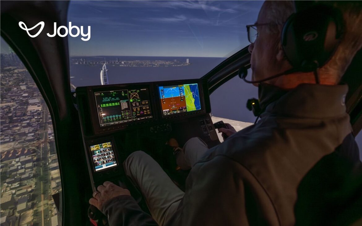 Joby Aviation, CAE, flight simulator, eVTOL pilot training, FAA certification, Bonny Simi, Level C Full Flight Simulator, Unreal Engine, digital twin, urban air mobility