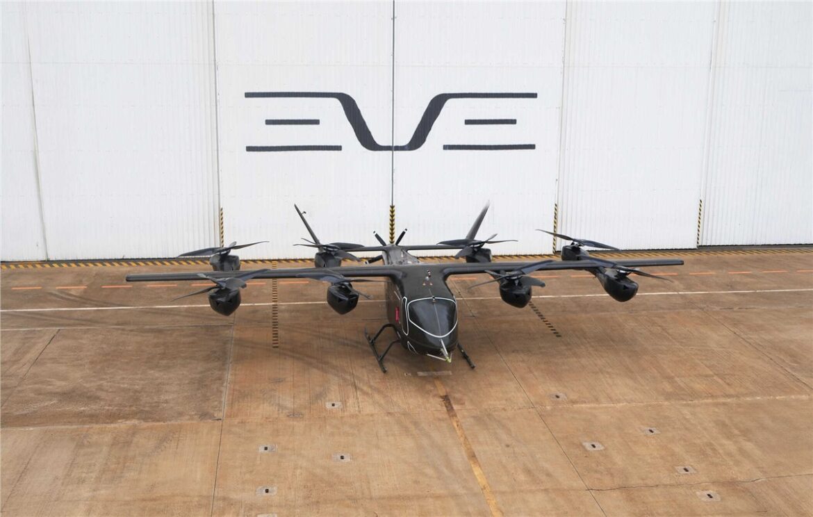 Eve Air Mobility, eVTOL, debt financing, certification, urban air mobility, Eduardo Couto, Embraer, fly-by-wire, sustainable transportation, prototype flight