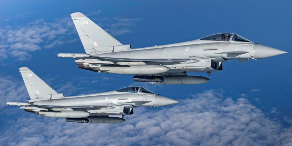 QinetiQ, Typhoon aircraft, UK MOD, contract extension, AI and digital engineering, Aurora Engineering Delivery Partnership, pilot safety, defence industrial strategy, Luke Pollard, Steve Wadey