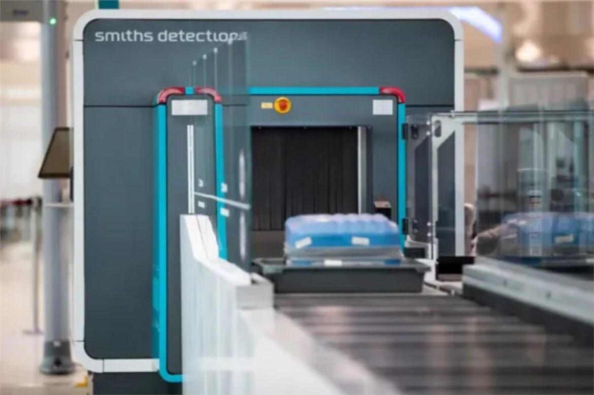 Smiths Detection, HI-SCAN 6040 CTiX, 3D X-ray scanner, computed tomography, AI detection, airport security, passenger screening, false alarm reduction, Matt Clark, aviation security