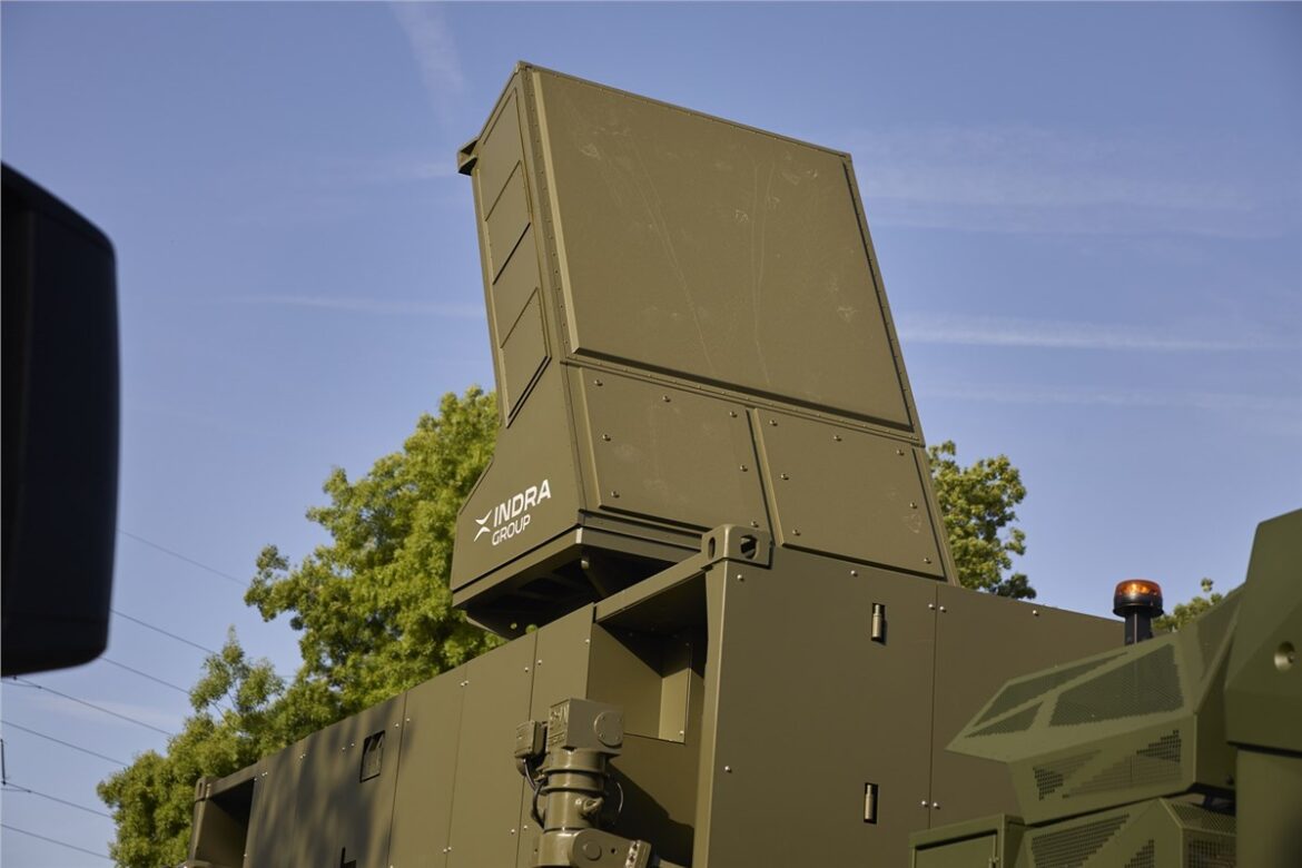 Indra Group, AESA radar, MTR family, Eurosatory 2026, counter-battery, air surveillance, GaN, MTR 5, MTR 10, Ground-Based Air Defence