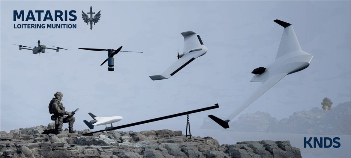 KNDS, loitering munitions, Mataris family, MX-10, MT10, MTO-T, AIMC2, Eurosatory 2026, Mission Solution, Nicolas Groult