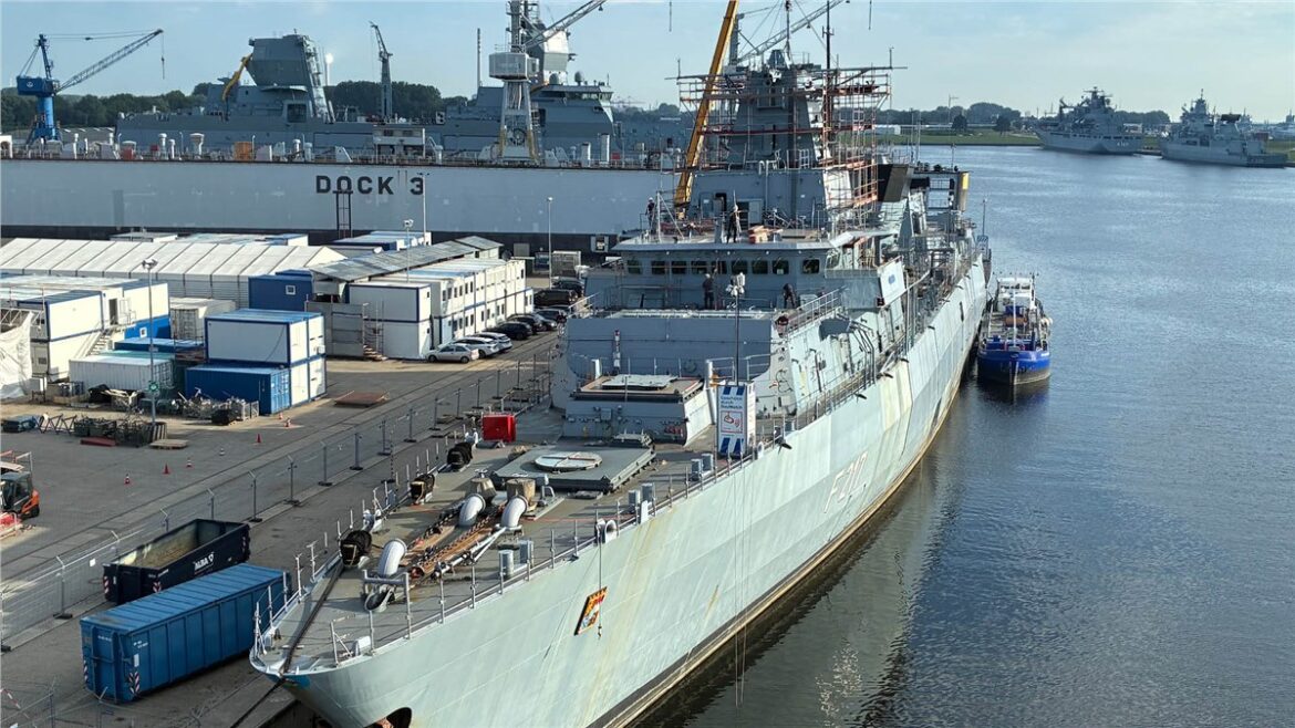 Rheinmetall, frigate BAYERN, German Navy, modernisation, Neue Jadewerft, F123-class, Combat Management System, anti-submarine warfare, Tim Wagner, service life extension