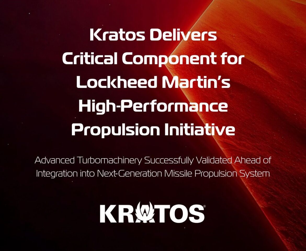 Kratos Defense, Lockheed Martin, ramjet propulsion, turbomachinery, missile propulsion, U.S. Army, flight testing, affordability, Stacey Rock, self-regulating design