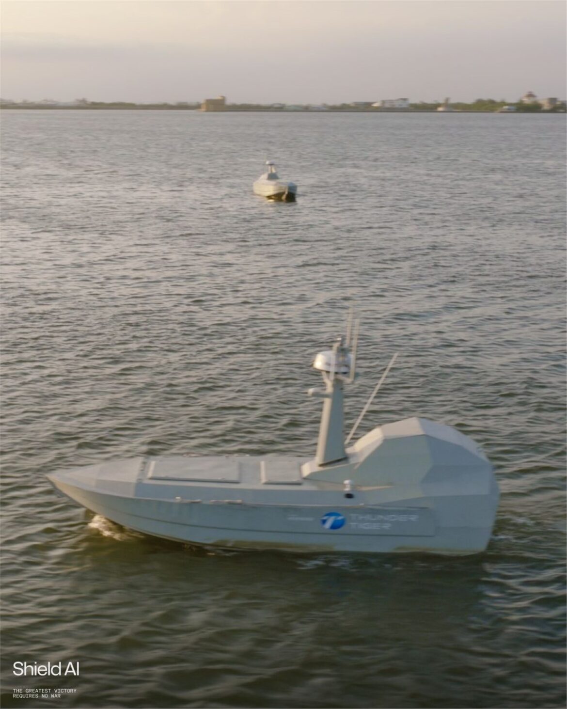 Shield AI, Thunder Tiger, Hivemind, autonomous teaming, SeaShark USV, maritime ISR, AIS integration, Nathan Michael, Gene Su, Taiwan defence