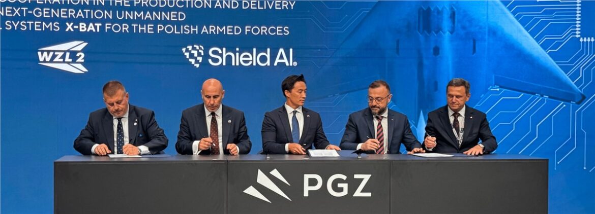 Shield AI X-BAT Poland, X-BAT Poland, Shield AI Poland, PGZ X-BAT, WZL-2 X-BAT, Poland defence drones, autonomous aircraft Poland, X-BAT autonomous aircraft, Polish defence industry, Shield AI PGZ, Shield AI WZL-2,
