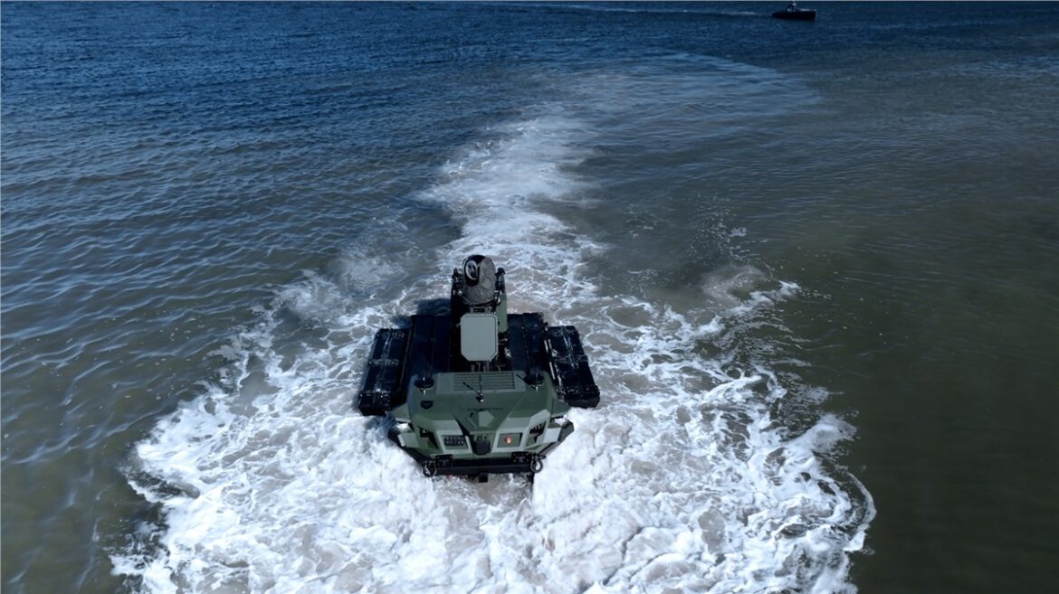 American Rheinmetall, Mission Master, US Marine Corps, Rheinmetall Mission Master, US Marine Corps robot, Rheinmetall US, military ground robot, autonomous military vehicle, US defence procurement, European defence industry,